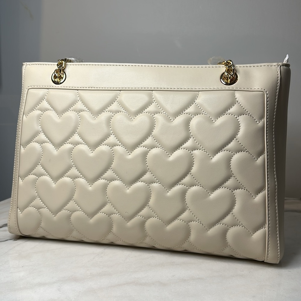 Love Moschino Beige Shoulder Bag - Picture 6 of 10